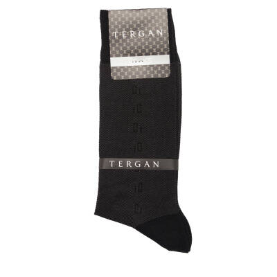  Siyah Merserize Erkek Çorap - E23I1CR20258-D62 
