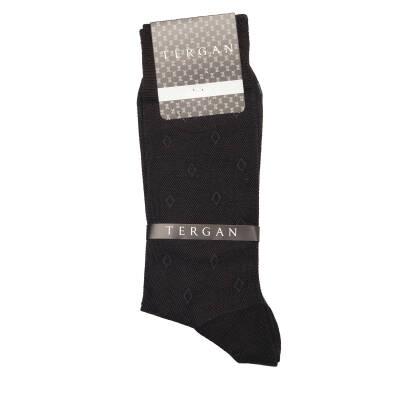  Siyah Merserize Erkek Çorap - E24I1CR20295-D62 