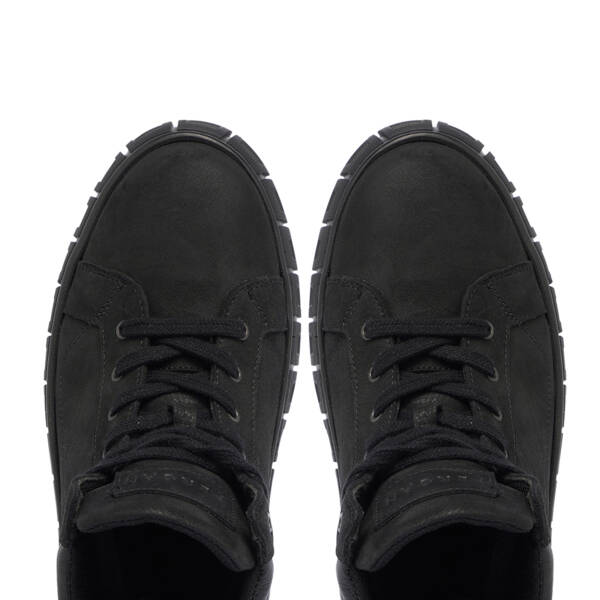 Siyah Hakiki Nubuk Deri Erkek Bot - E23K1BT56368-A64 - 5