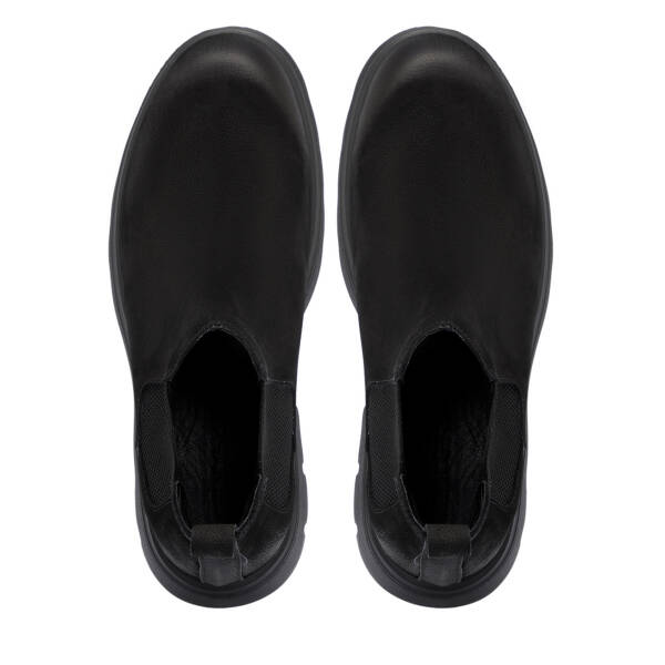 Siyah Nubuk Deri Erkek Bot - E25K1BT57468-A64 - 5