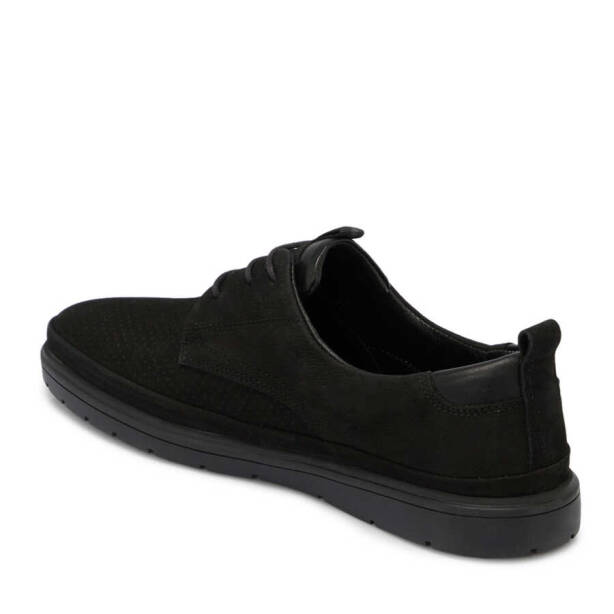 Siyah Nubuk Deri Erkek Casual Ayakkabı - E24I1AY56741-A64 - 2