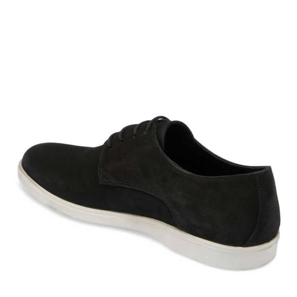 Siyah Nubuk Deri Erkek Casual Ayakkabı - E24I1AY56768-A64 - 2