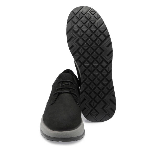 Siyah Nubuk Deri Erkek Casual Ayakkabı - E24S1AY56938-A64 - Tergan