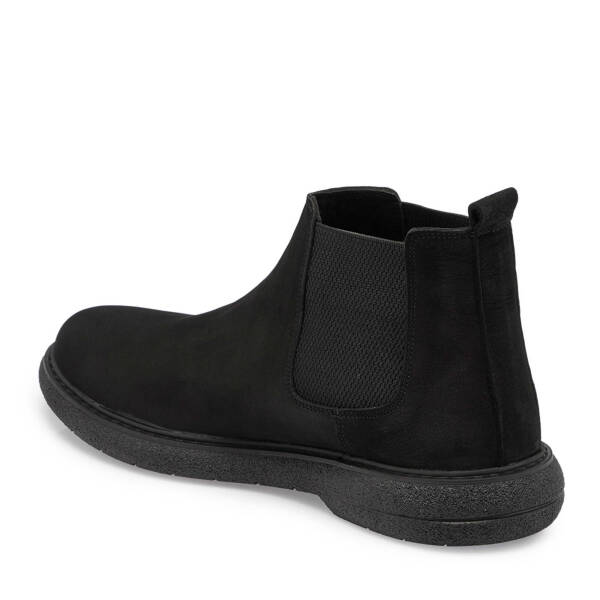 Siyah Nubuk Deri Erkek Casual Bot - E24K1BT56951-A64 - 2