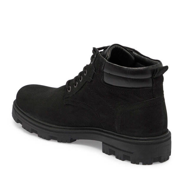 Siyah Nubuk Deri Erkek Casual Bot - E24K1BT57086-A64 - 2