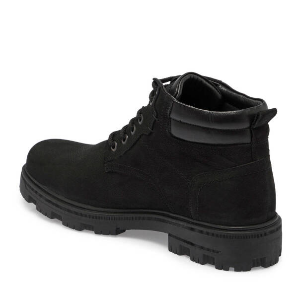 Siyah Nubuk Deri Erkek Casual Bot - E24K1BT57086-A64 - 2