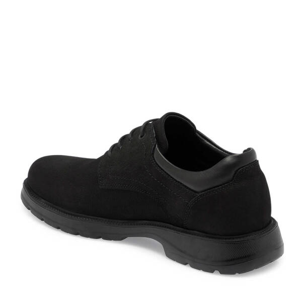 Siyah Nubuk Deri Erkek Klasik Ayakkabı - E24S1AY56939-A64 - 2