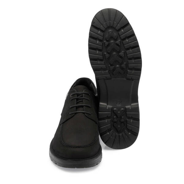 Siyah Nubuk Deri Erkek Klasik Ayakkabı - E24S1AY56940-A64 - 4