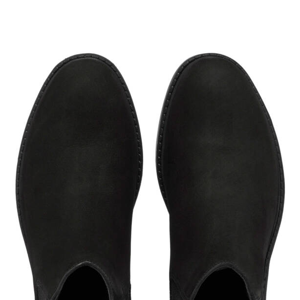 Siyah Nubuk Deri Erkek Klasik Bot - E24K1BT56989-A64 - 5