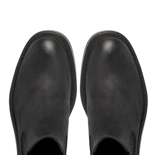 Siyah Nubuk Deri Erkek Klasik Bot - E24K1BT57040-A64 - Tergan