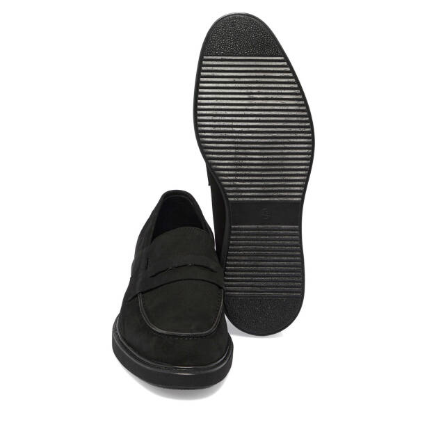 Siyah Nubuk Deri Erkek Loafer - E24S1AY57120-A64 - 4
