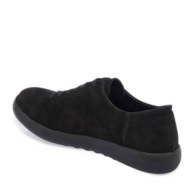 Siyah Nubuk Deri Erkek Sneaker - E24I1AY56824-A64 - 2