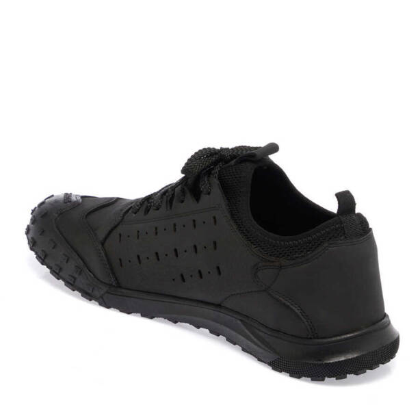 Siyah Nubuk Deri Erkek Sneaker - E24I1AY56828-A64 - 2