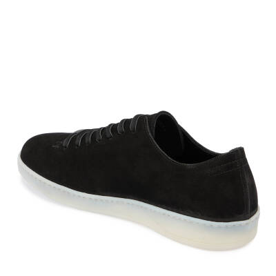  Siyah Nubuk Deri Erkek Sneaker - E24I1AY56831-A64 - 2