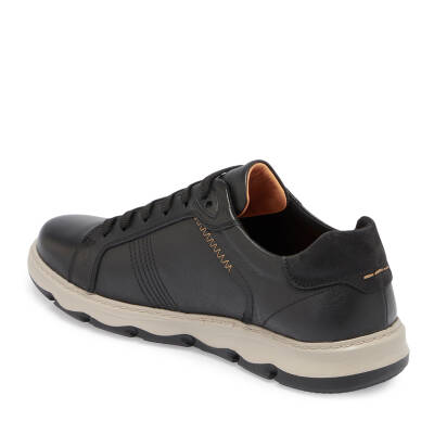  Siyah Nubuk Deri Erkek Sneaker - E24S1AY57012-A23 - 2