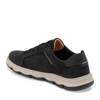  Siyah Nubuk Deri Erkek Sneaker - E24S1AY57012-A64 - 2