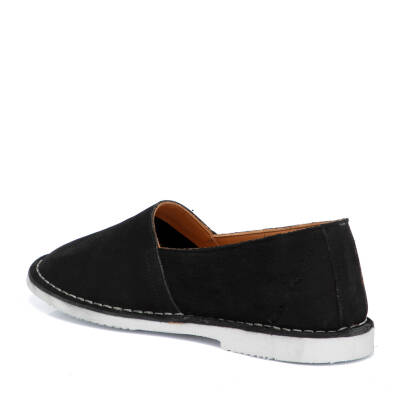  Siyah Nubuk Deri Kadın Casual Ayakkabı - K21I1AY65434-A64 - 2