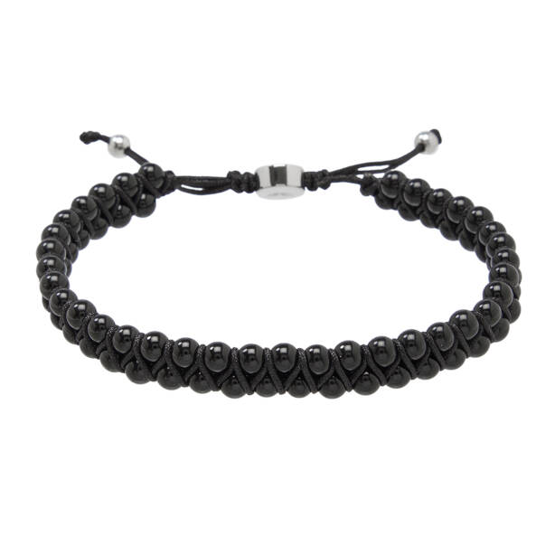 Siyah Onix Erkek Bileklik - E1BLK0410505-D62 - 1