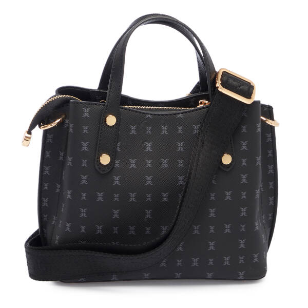 Siyah Print Kadın Çapraz Askılı Çanta - S1WPR0000806-T0E - 3