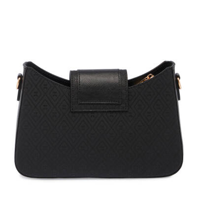 Siyah Print Kadın Çapraz Askılı Çanta - S24K1PR09153-R0P - 3