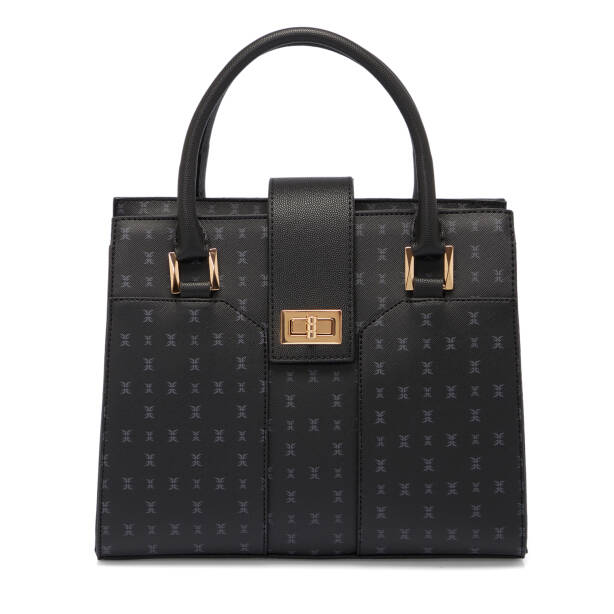 Siyah Print Kadın Çapraz Askılı Çanta - S25K1PR09184-T0E - 1