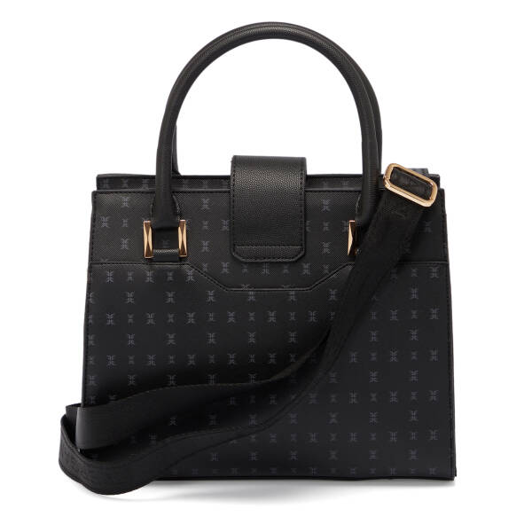 Siyah Print Kadın Çapraz Askılı Çanta - S25K1PR09184-T0E - 3