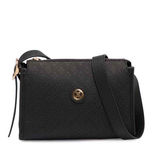 Siyah Print Kadın Çapraz Askılı Çanta - S25K1PR09186-R0P - 1