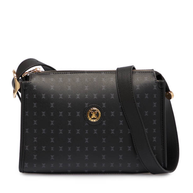 Siyah Print Kadın Çapraz Askılı Çanta - S25K1PR09186-T0E 