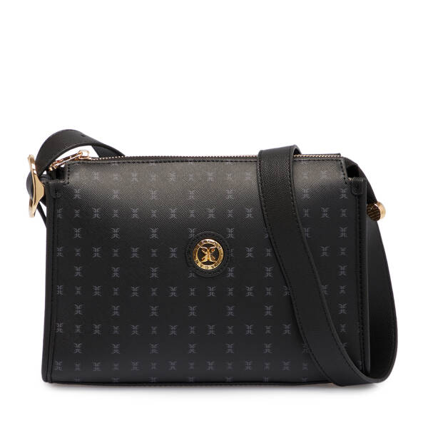 Siyah Print Kadın Çapraz Askılı Çanta - S25K1PR09186-T0E - 1