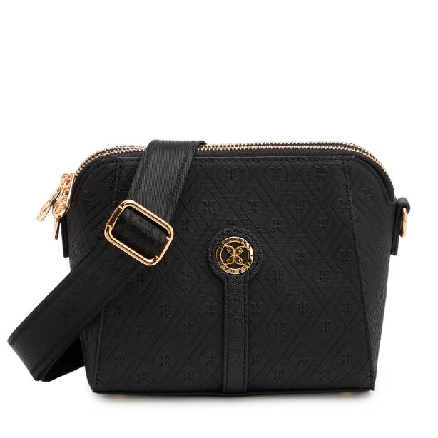 Siyah Print Kadın Çapraz Askılı Çanta - S25K1PR09188-R0P - Tergan