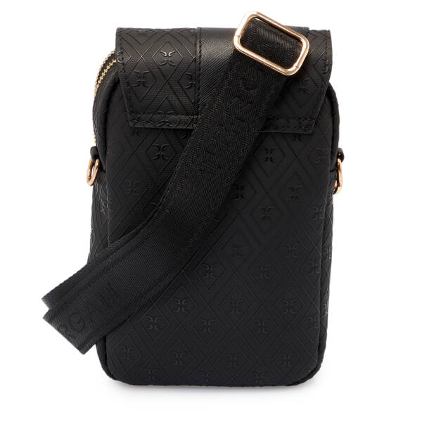 Siyah Print Kadın Çapraz Askılı Çanta - S25Y1PR09150-R0P - 3