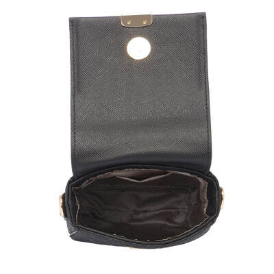 Siyah Print Kadın Çapraz Askılı Çanta - S25Y1PR09171-P1Q - 4