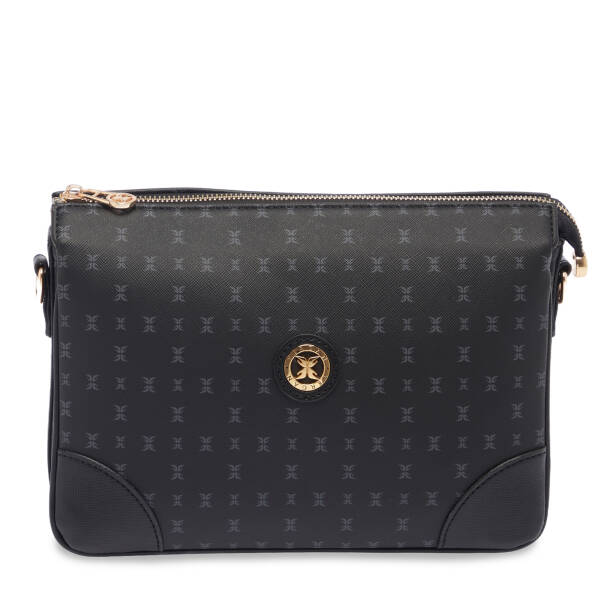Siyah Print Kadın Çapraz Askılı Çanta - S26K1PR09090-T0E - 1
