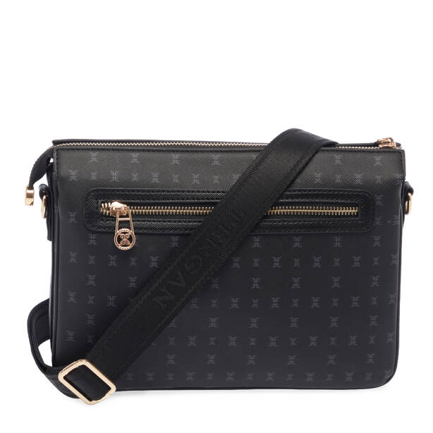 Siyah Print Kadın Çapraz Askılı Çanta - S26K1PR09090-T0E - 3