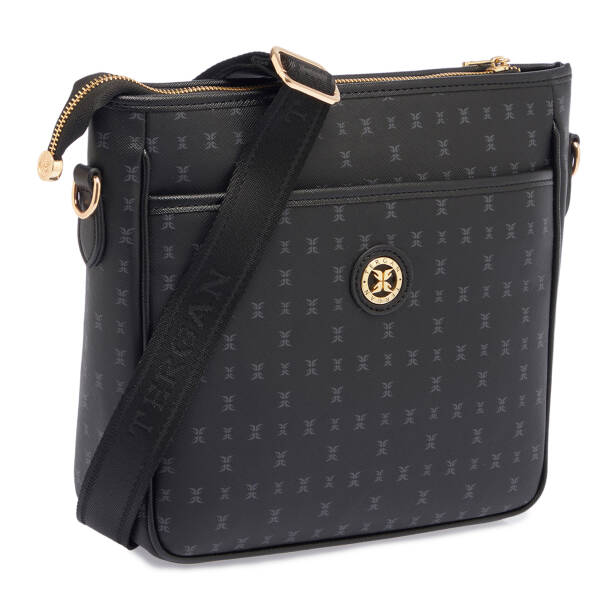 Siyah Print Kadın Çapraz Askılı Çanta - S26K1PR09128-T0E - 2