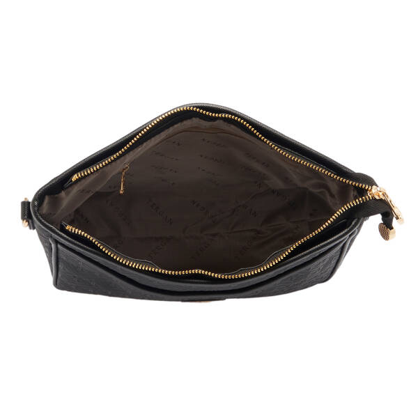 Siyah Print Kadın Çapraz Askılı Çanta - S26Y1PR09128-R0P - 4