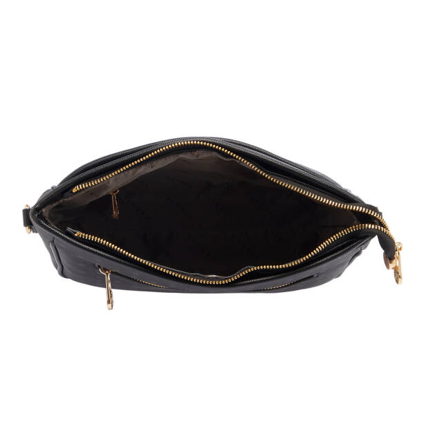 Siyah Print Kadın Çapraz Askılı Çanta - S26Y1PR09128-T0E - 4