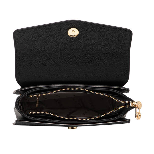 Siyah Print Kadın Çapraz Askılı Çanta - S26Y1PR09176-P1Q - 4