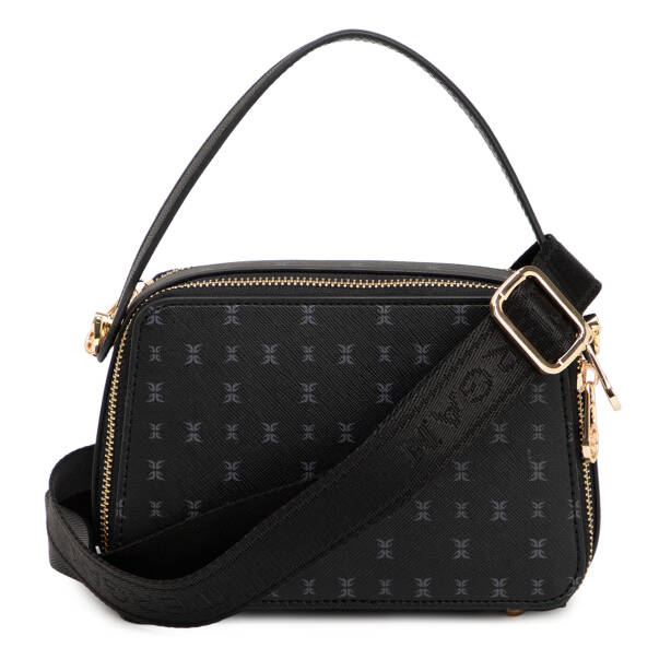 Siyah Print Kadın Çapraz Askılı Çanta - S26Y1PR09198-T0E - 3