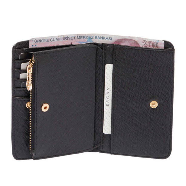 Siyah Print Kadın Cüzdan - S1CB00055815-T0E - 4
