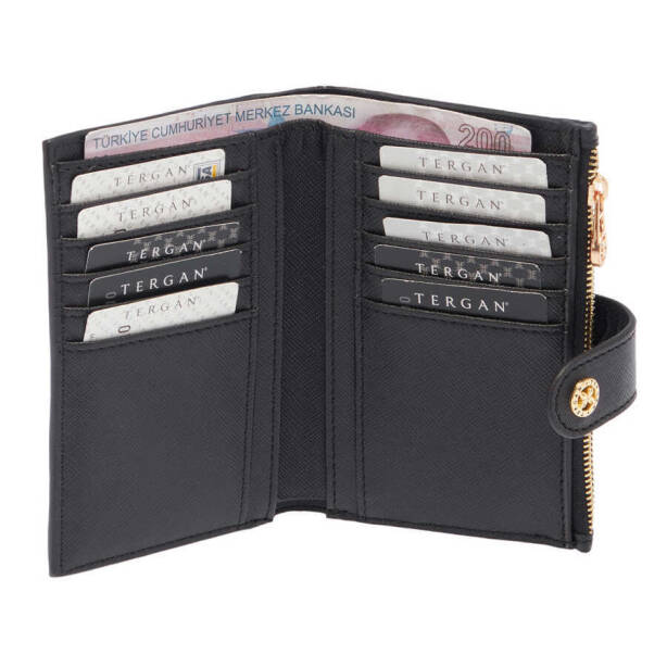 Siyah Print Kadın Cüzdan - S1CB00055816-T0E - Tergan