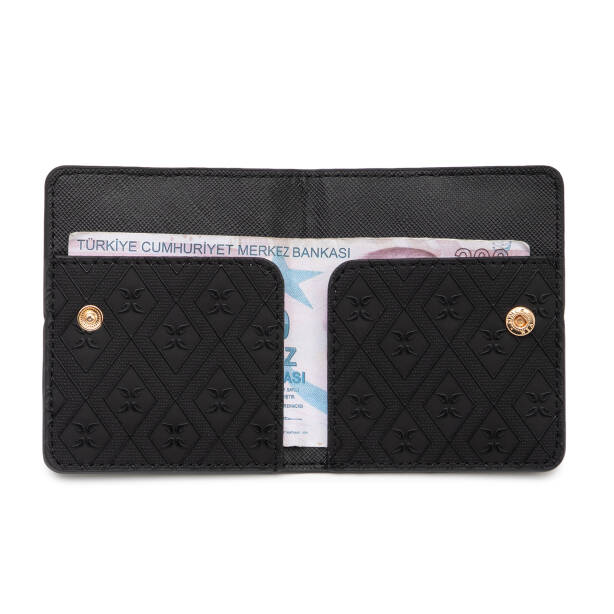 Siyah Print Kadın Cüzdan - S1CB00055825-P1Q - Tergan