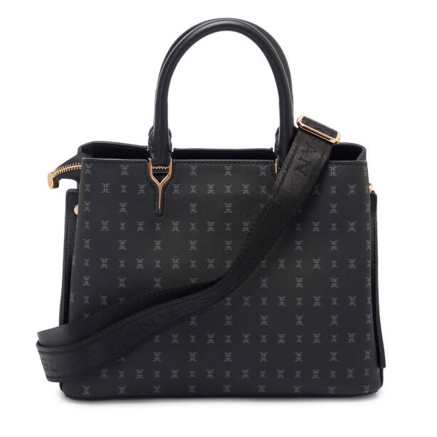 Siyah Print Kadın El Çantası - S25Y1PR09162-T0E - 3