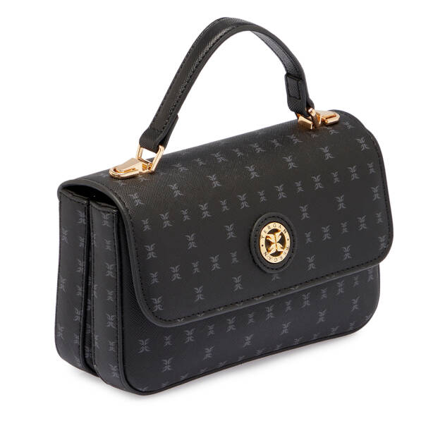 Siyah Print Kadın El Çantası - S26Y1PR09154-T0E - 2