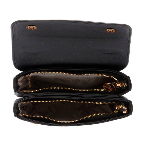 Siyah Print Kadın El Çantası - S26Y1PR09154-T0E - 4