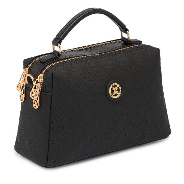 Siyah Print Kadın El Çantası - S26Y1PR09182-R0P - 2