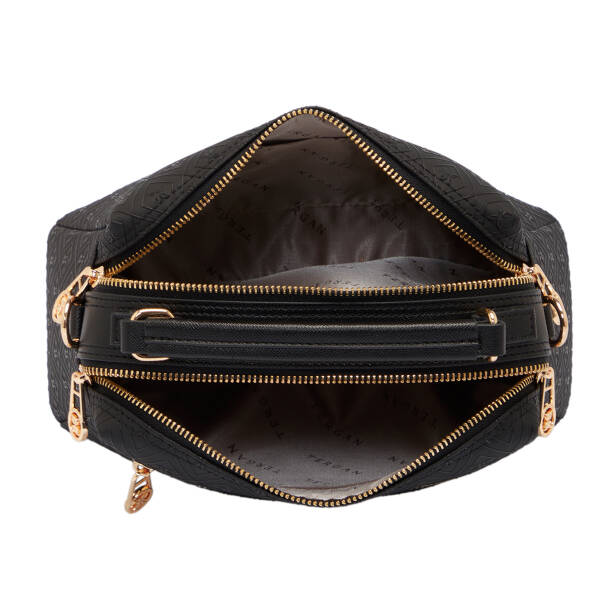 Siyah Print Kadın El Çantası - S26Y1PR09182-R0P - 4