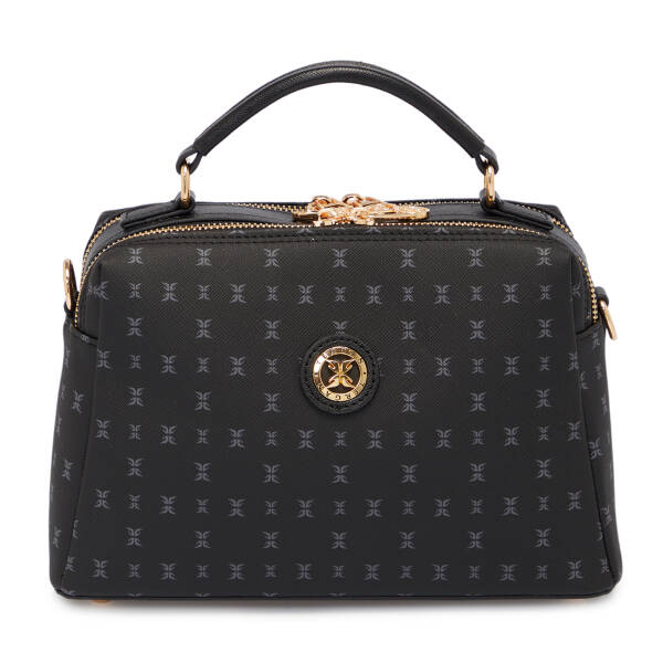 Siyah Print Kadın El Çantası - S26Y1PR09182-T0E - 1