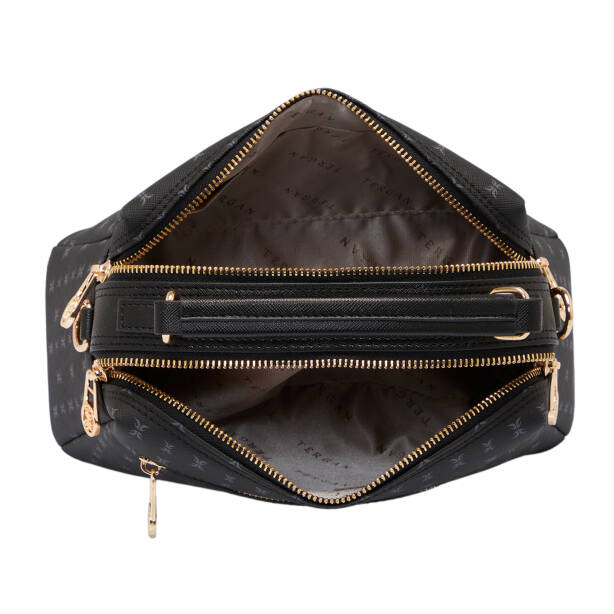 Siyah Print Kadın El Çantası - S26Y1PR09182-T0E - 4