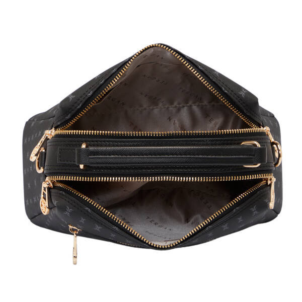 Siyah Print Kadın El Çantası - S26Y1PR09182-T0E - 4